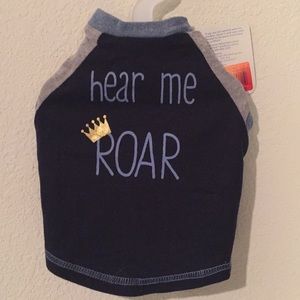 Hear me ROAR 🐯 Dog Shirt 👕